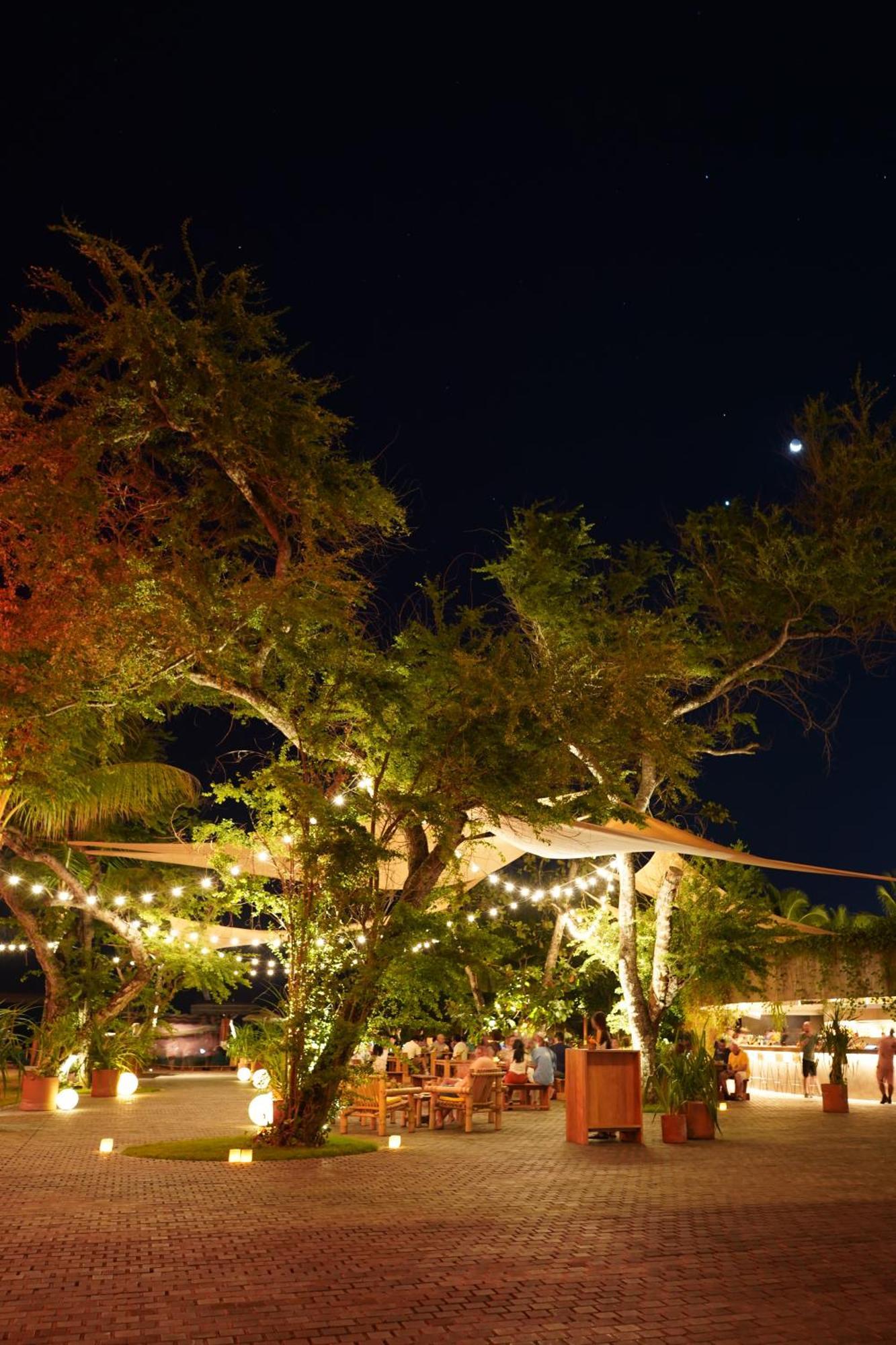 Potato Head Suites & Studios Seminyak  Exterior photo The Tree of Life at night